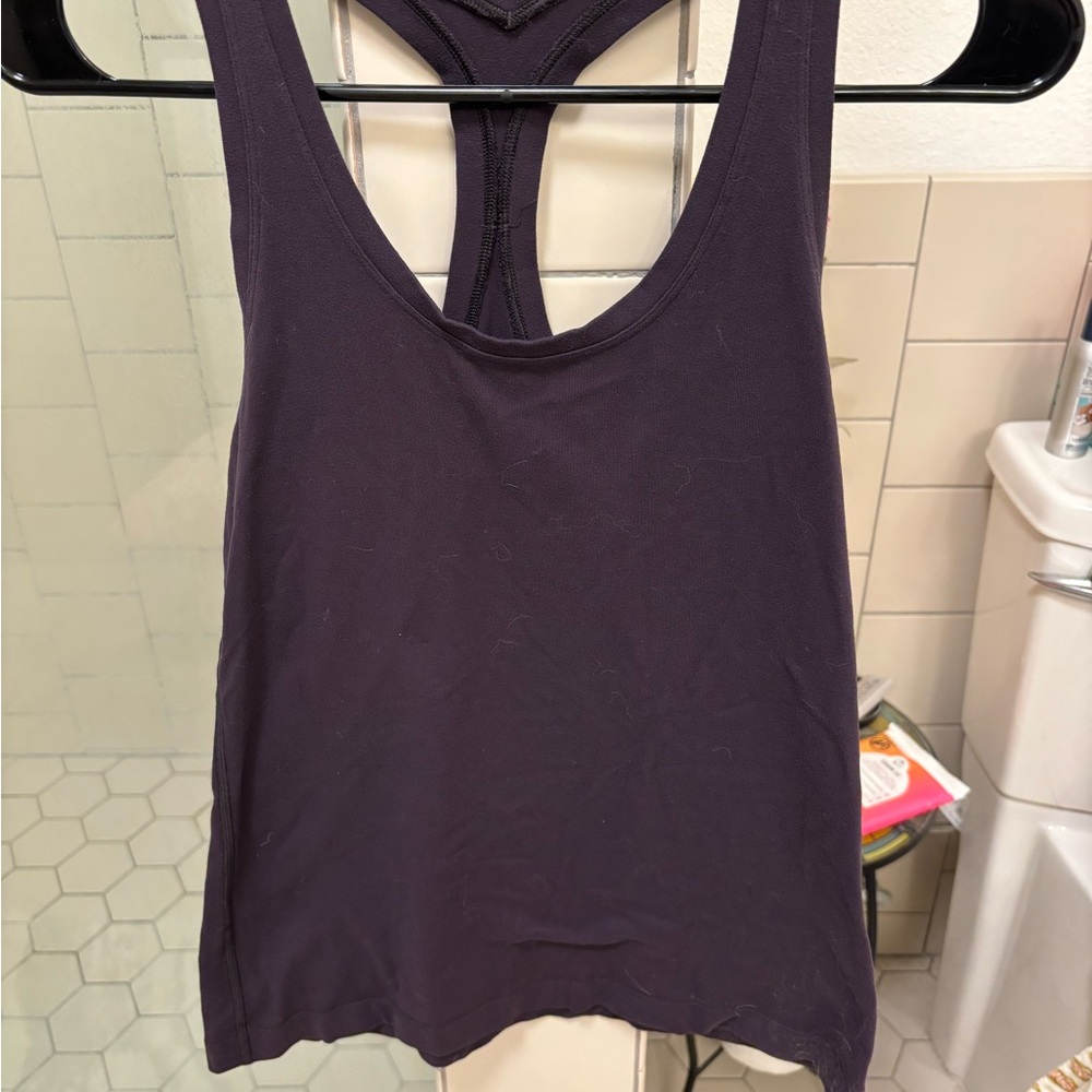 Lululemon Women's Purple Racerback Tank Top